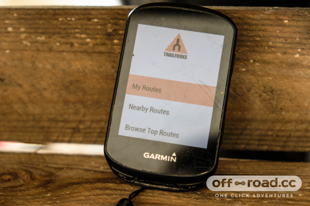 Garmin edge deals 530 trailforks